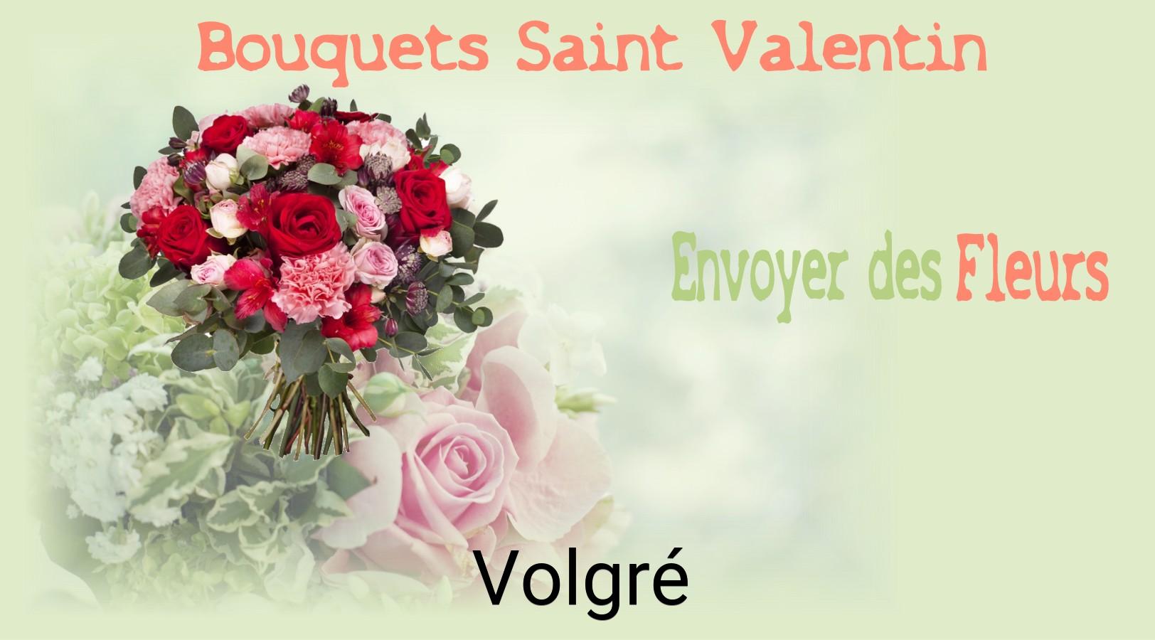 Roses de Saint-Valentin livrées à Volgré